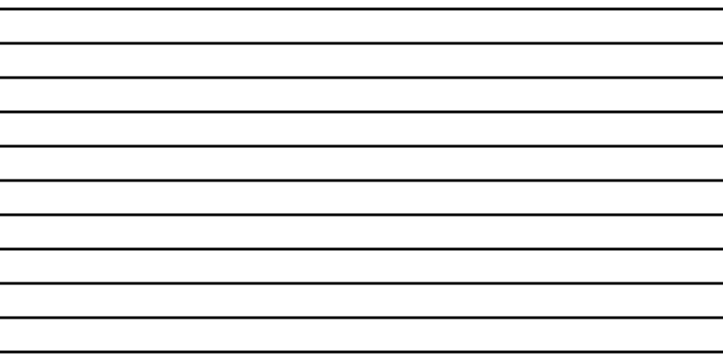 Black horizontal lines, three pixels wide, thirty-five pixels apart