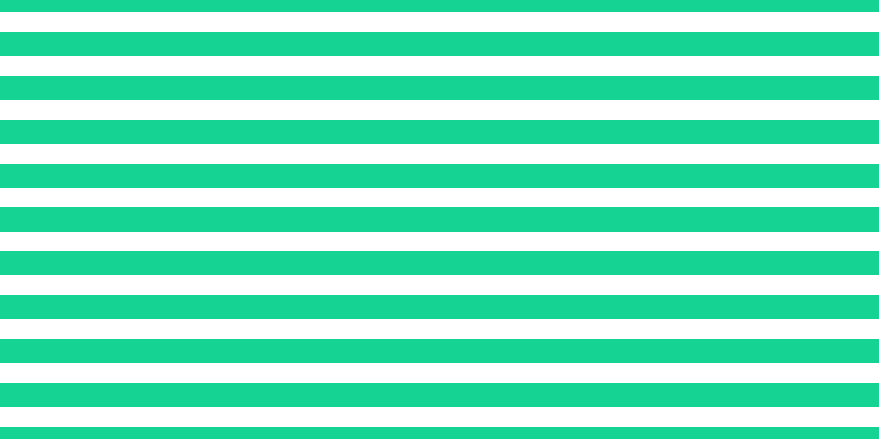#15d393 horizontal lines, twenty-two pixels wide, eighteen pixels apart