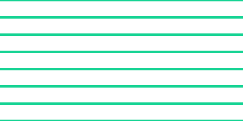 #15d393 horizontal lines, eight pixels wide, forty-nine pixels apart