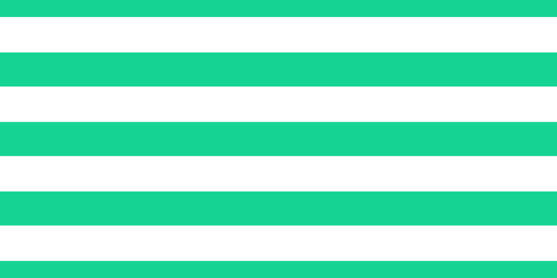 #15d393 horizontal lines, forty-nine pixels wide, fifty-one pixels apart