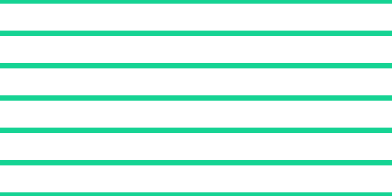 #15d393 horizontal lines, eleven pixels wide, fifty-five pixels apart