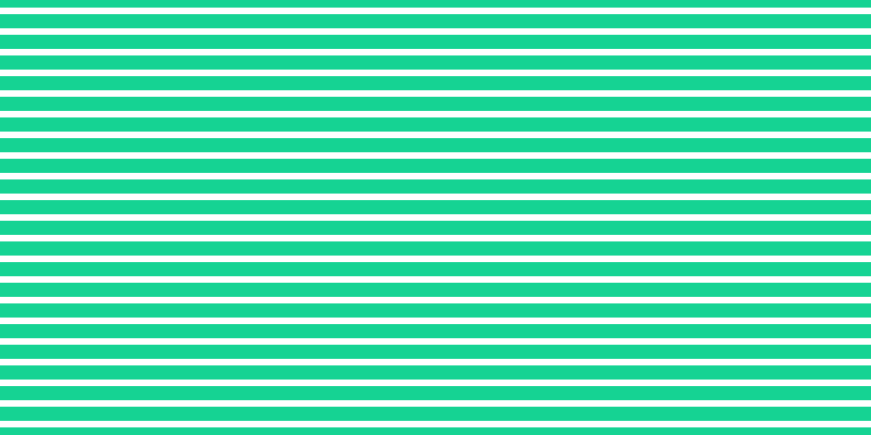 #15d393 horizontal lines, thirteen pixels wide, six pixels apart