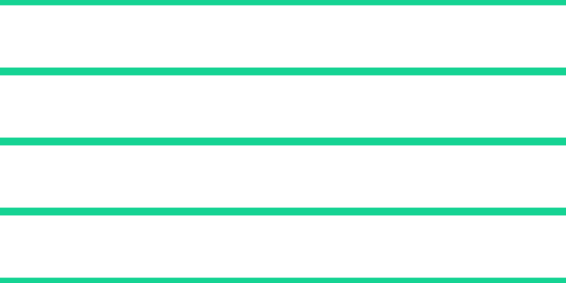 #15d393 horizontal lines, eleven pixels wide, eighty-eight pixels apart