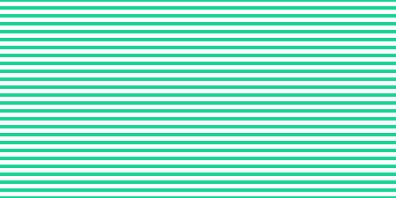 #15d393 horizontal lines, seven pixels wide, nine pixels apart