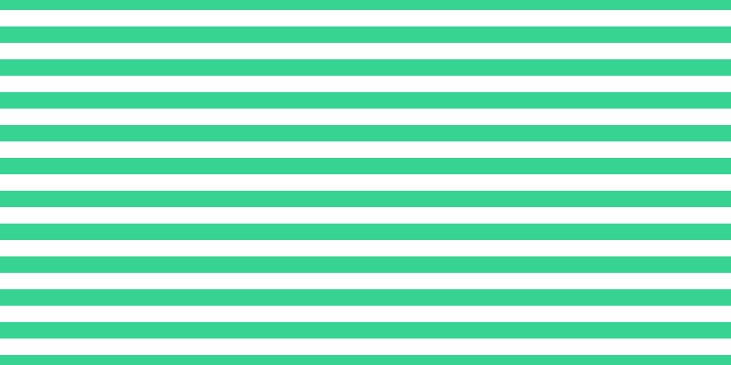 #36d393 horizontal lines, eighteen pixels wide, eighteen pixels apart