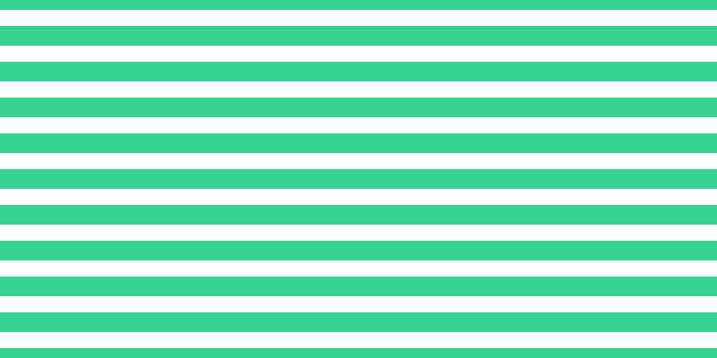 #36d393 horizontal lines, twenty-two pixels wide, eighteen pixels apart
