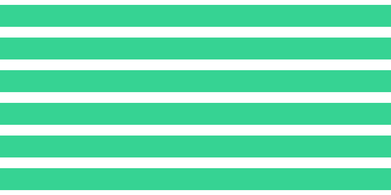 #36d393 horizontal lines, forty-five pixels wide, twenty-two pixels apart