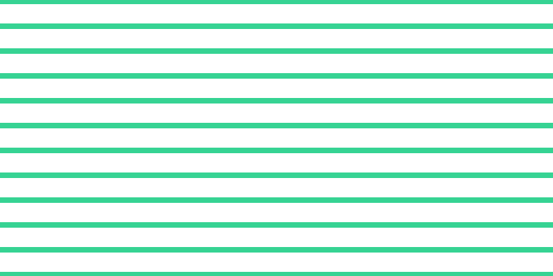 #36d393 horizontal lines, eight pixels wide, twenty-eight pixels apart