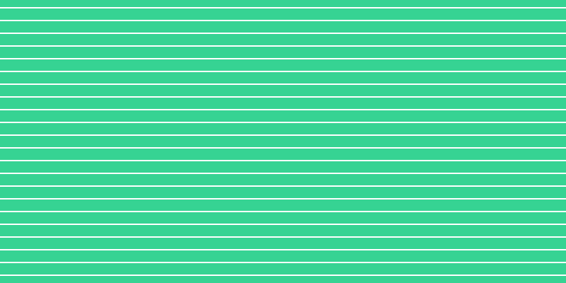 #36d393 horizontal lines, sixteen pixels wide, two pixels apart
