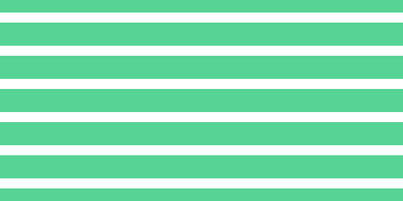#57d393 horizontal lines, forty-six pixels wide, twenty pixels apart