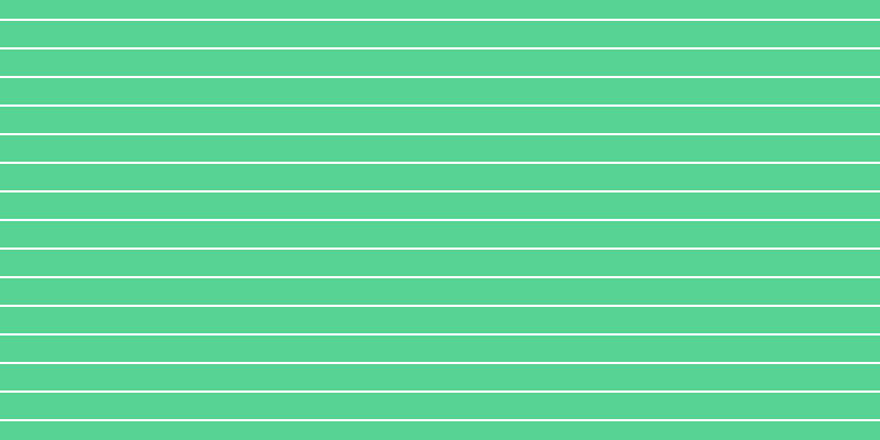 #57d393 horizontal lines, twenty-four pixels wide, two pixels apart