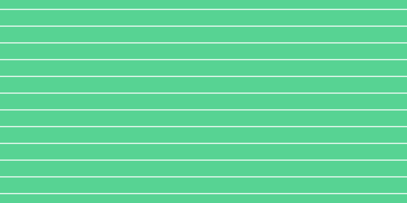#57d393 horizontal lines, thirty-one pixels wide, two pixels apart