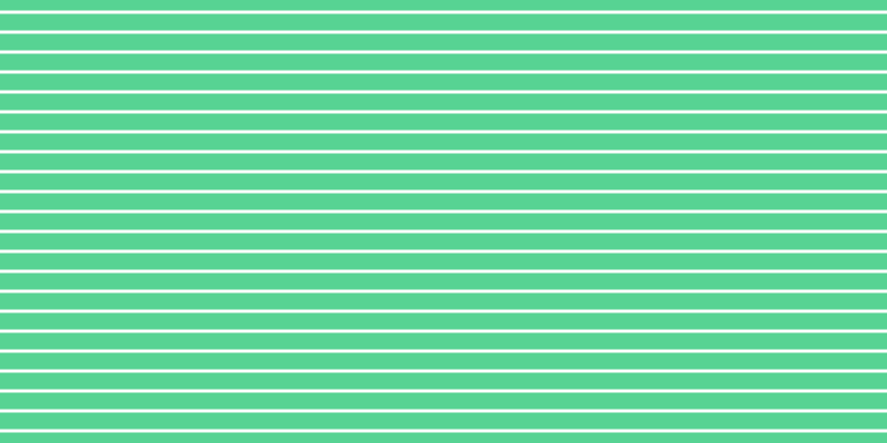 #57d393 horizontal lines, fifteen pixels wide, three pixels apart