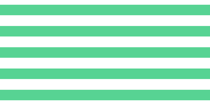 #57d393 horizontal lines, forty pixels wide, forty-one pixels apart