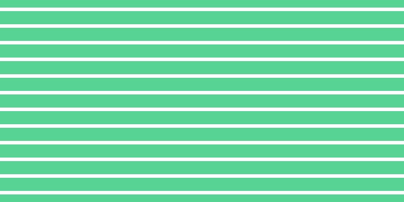 #57d393 horizontal lines, twenty-six pixels wide, seven pixels apart