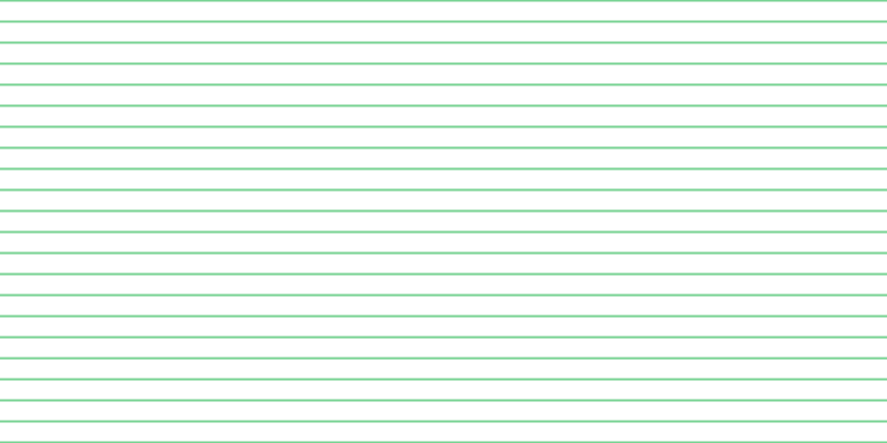 #78d393 horizontal lines, two pixels wide, seventeen pixels apart