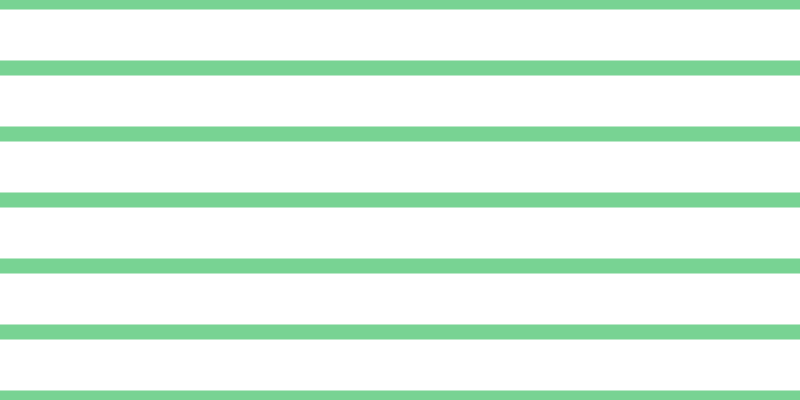 #78d393 horizontal lines, fifteen pixels wide, fifty-one pixels apart