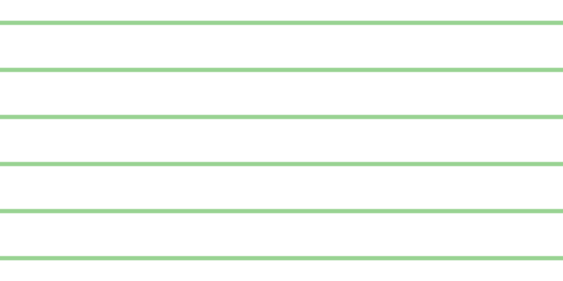 #99d393 horizontal lines, six pixels wide, sixty-one pixels apart