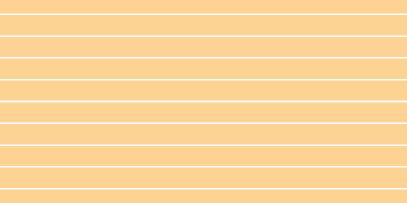 #fcd393 horizontal lines, forty pixels wide, three pixels apart