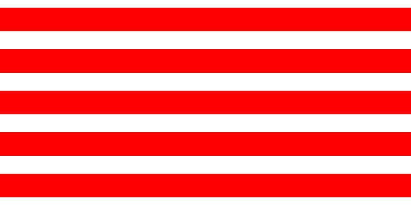 Red horizontal lines, forty-six pixels wide, thirty-five pixels apart