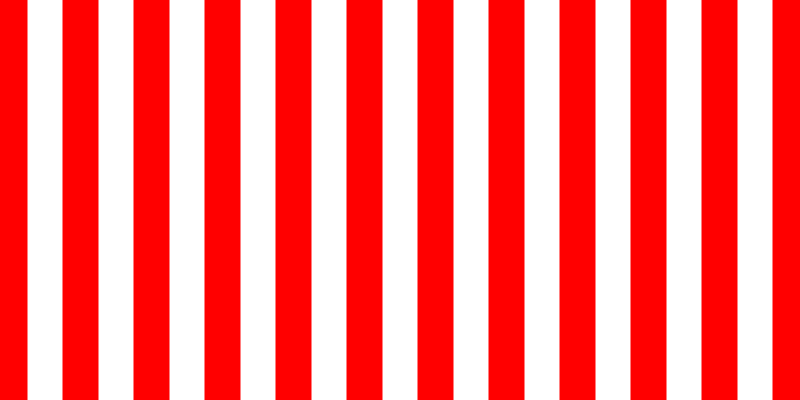 Red vertical lines, thirty-six pixels wide, thirty-five pixels apart