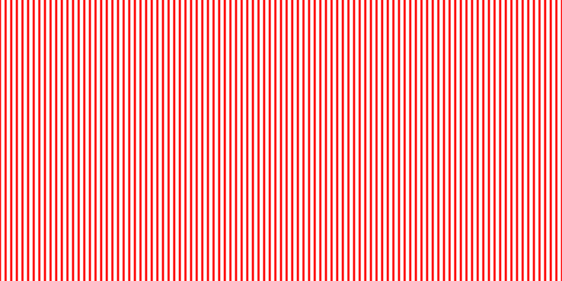 Red vertical lines, three pixels wide, five pixels apart
